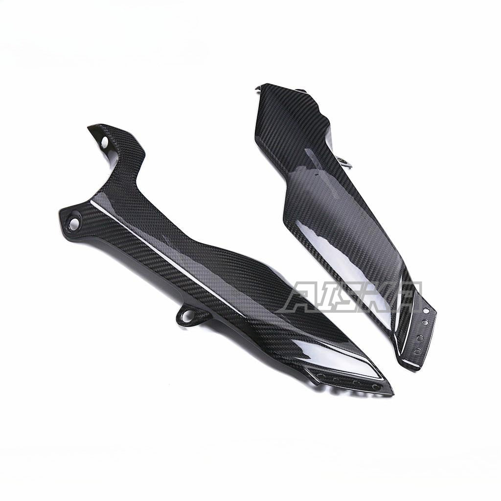 AISKA R7 Carbon Fiber Lower Fairing Motorcycle Carbon Fiber Lower Bottom Oil Belly Pan Fairing for Yamaha R7 2022 2023 2024