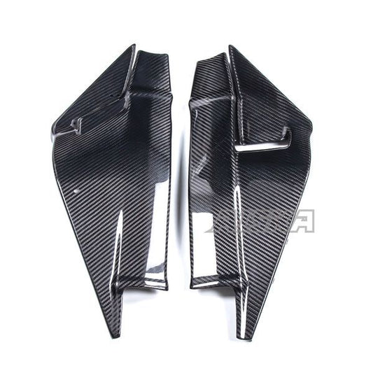 AISKA New Dry Carbon Fiber Motorcycle Swing Arm Protectors Fairings Swingarm Covers for Suzuki Hayabusa GSX1300R Gen2 Gen3 2008-2025