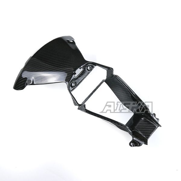 AISKA 3K Dry Carbon Fiber Motorcycle Fairing Air Intake Cover & Front Fairing for Kawasaki ZX10R ZX-10R 2016-2020 Accessories
