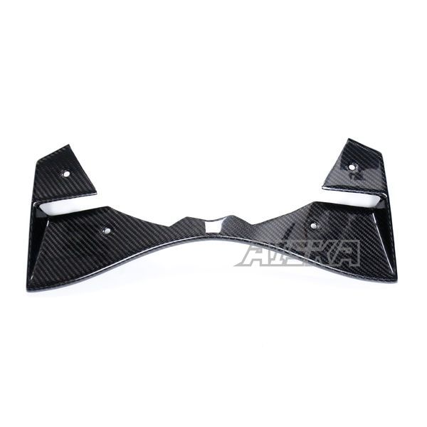 AISKA 100% Real Dry Carbon Fiber GP Frontal Downforce Spoilers Winglets for Suzuki GSXR1000 GSXR1000R GSXR1000RR 2017-2025