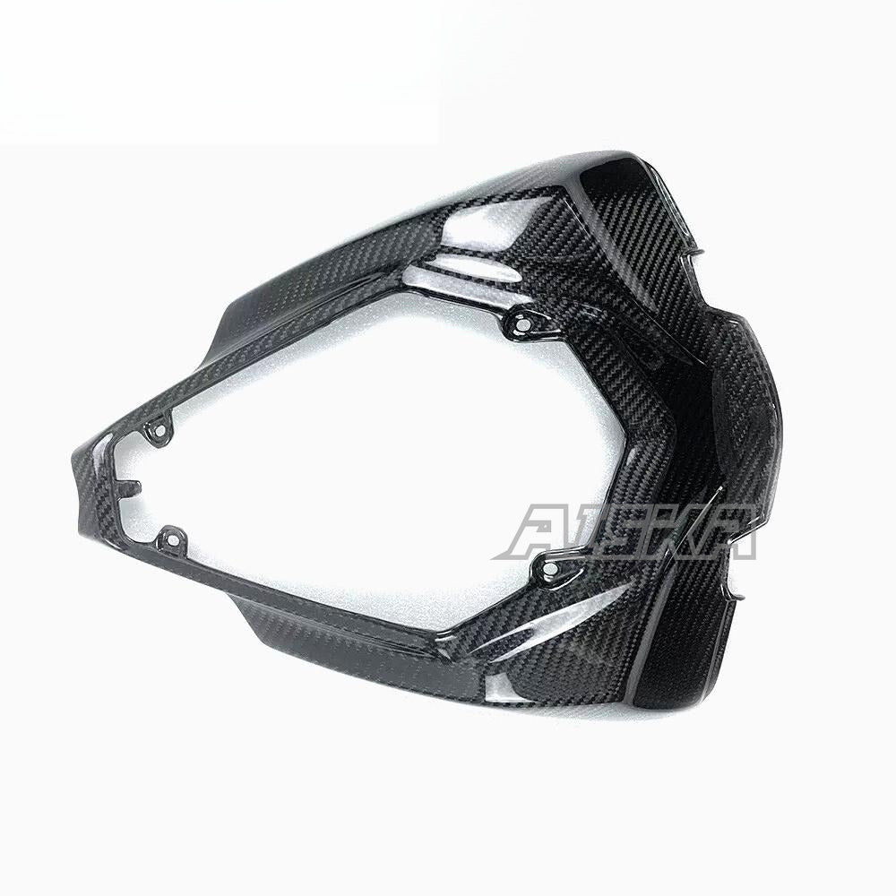 AISKA Full 3K Dry Carbon Fiber Motorcycle Rear Tail Seat Cover Panel Fairing for Kawasaki Ninja H2 H2R 2015-2024