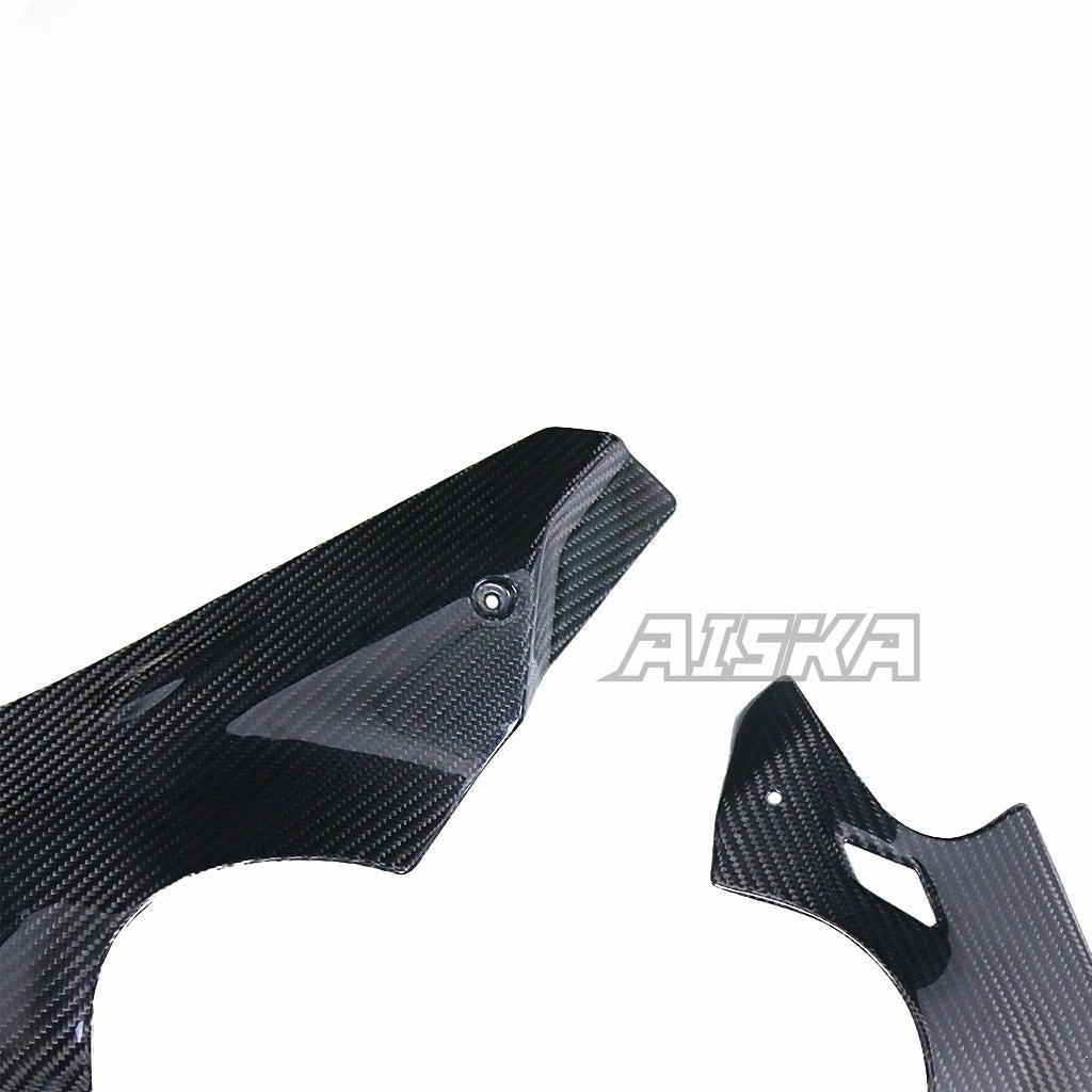 AISKA Carbon Fiber Fairing Accessories Motorcycle Carbon Fiber Front Side Panel Fairing for Yamaha R1 2020-2025