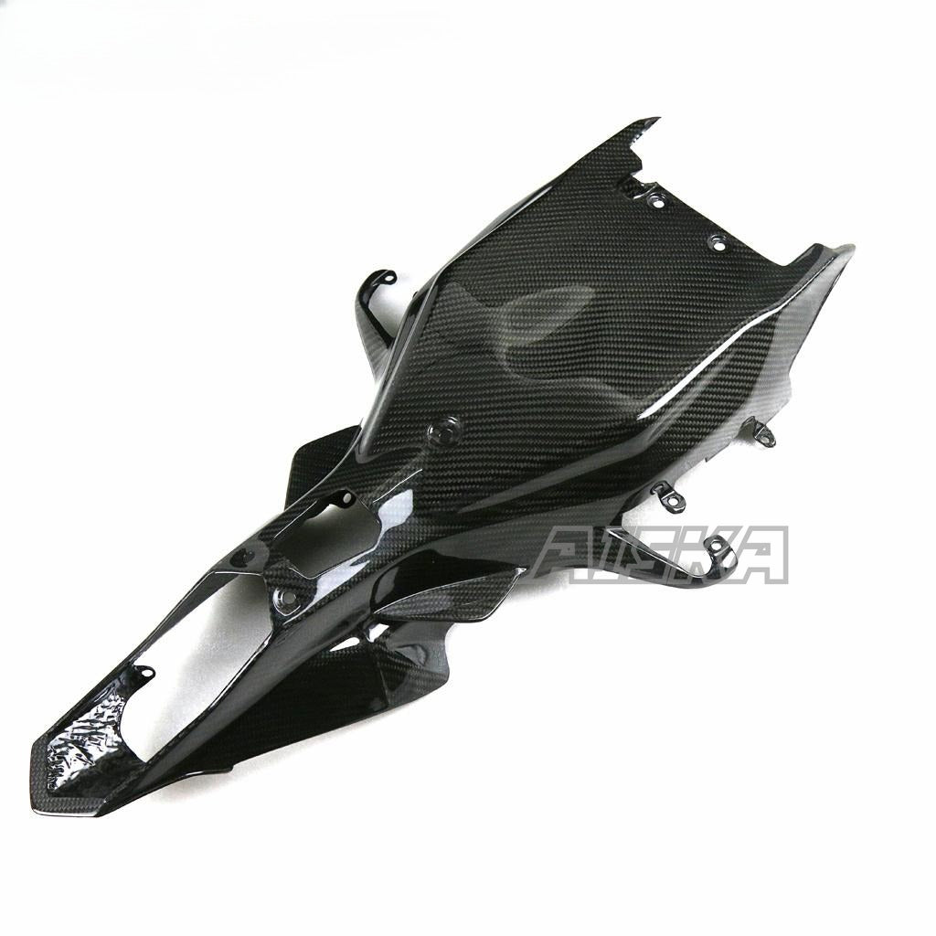 AISKA 3K Dry Carbon Fiber Motorcycle Rear Tail Seat Under Cowl Under Tail Fairing for Yamaha YZF-R1 R1M 2015-2025