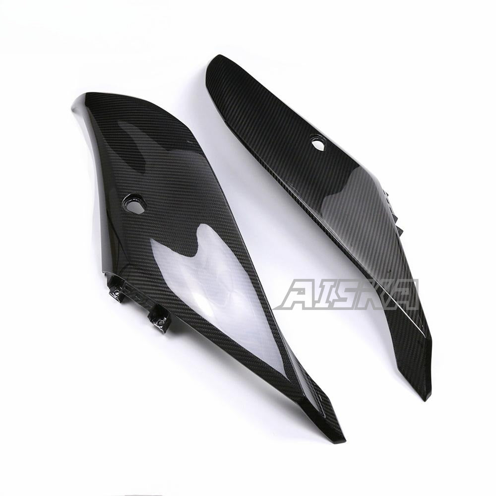AISKA R3 Motorcycle Carbon Fiber Side Panels Modified Accessories Front Tank Side Fairing for Yamaha R3 2022 2023 2024