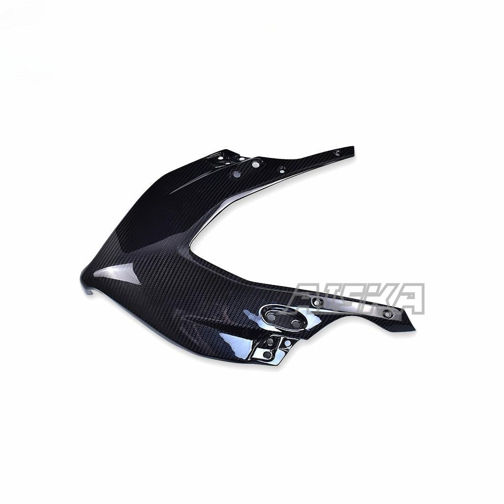 AISKA Motorcycle 3K Dry Carbon Fiber Upper Front Headlight Nose Housing Fairing Cover for Honda CB650R CBR650R 2019+
