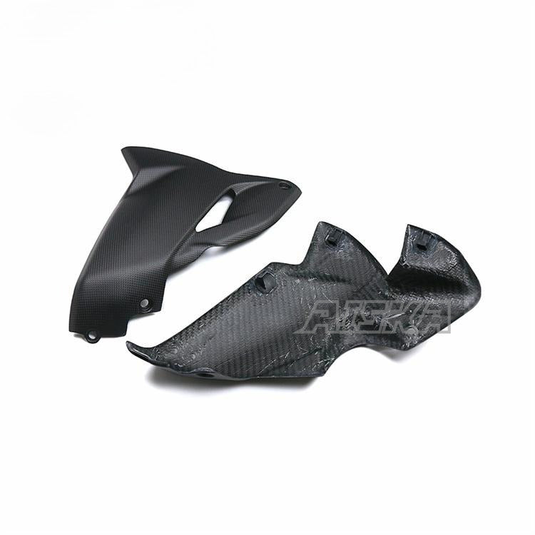 AISKA 100% Carbon Fiber Motorcycle Accessories Lower Fairings Protection for Ducati Diavel  V4  2023