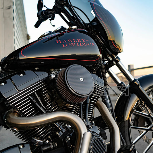 AISKA Harley Davidson Softail Touring Carbon Fiber Air Cleaner Filter Cover