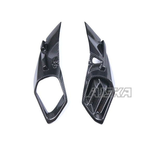 Carbon Fiber Air Intake Fairings for Kawasaki H2/H2R 2015+ Motorcycle Modified Parts Fairing Protectors Guard Shell Frame