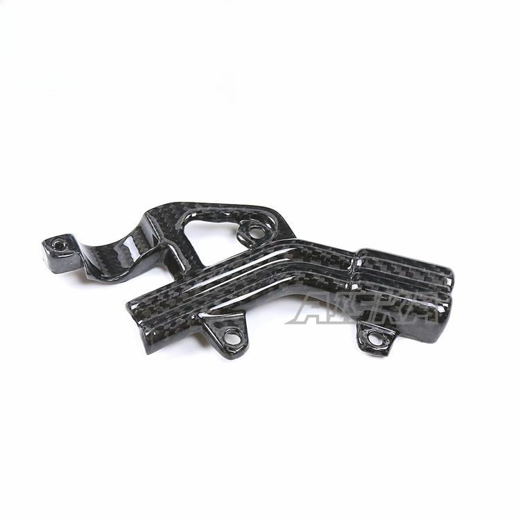 AISKA 100% Dry Carbon Fiber Motorcycle Accessories Bracket Protective Cover for Ducati Streetfighter V4 V4S 2020-2022