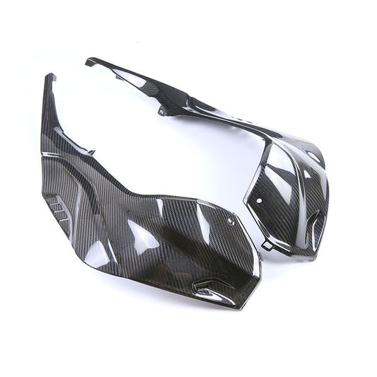 AISKA 100% Pre-Preg 3K Carbon Fiber Motorcycle Fuel Tank Side Cover Side Panel for BMW S1000R M1000R S1000RR M1000RR 2019-2025