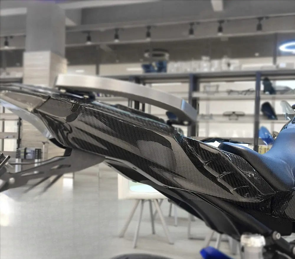 AISKA 100% Dry Carbon Fiber Motorcycle Fairings Accessories Rear Under Tail Seat Side Panels for Yamaha MT07 MT-07 2014-2017
