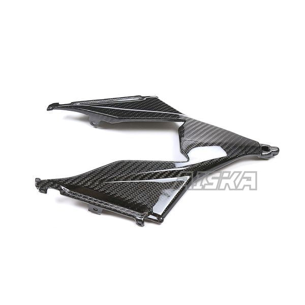 AISKA Dry Carbon Fiber Motorcycle Rear Seat Pillion Under Cover Tail Bottom Fairing for Honda CBR1000RR-R 2021 2022 2023 2024