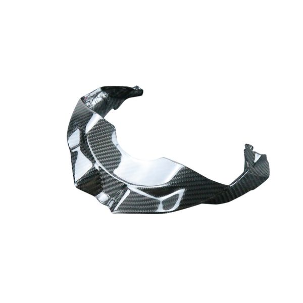 AISKA 100%  Carbon Fiber Motorcycle Accessories Lower Lip of Front Fairing for Ducati Streetfighter V2 V4