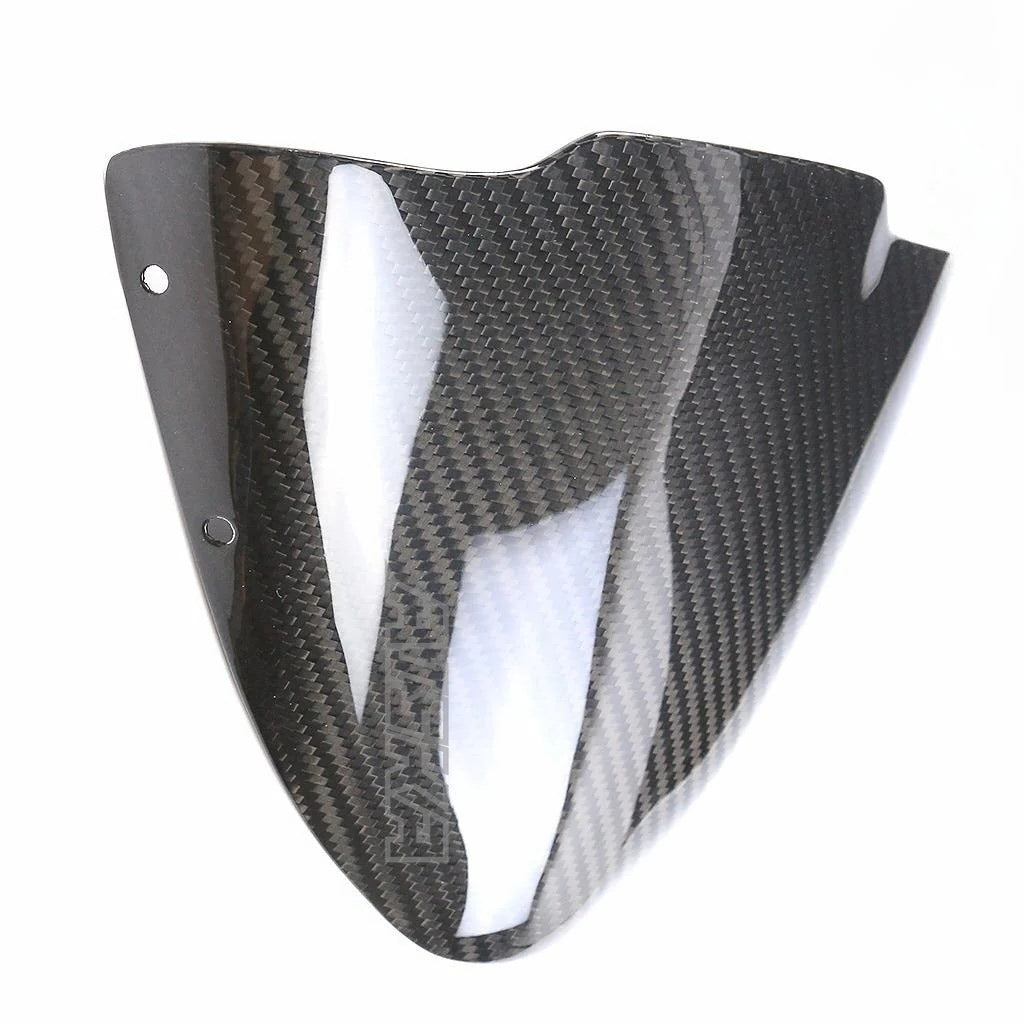 AISKA 3K Carbon Fiber Motorcycle Upper Front Fairing Headlight Cover for Yamaha MT09 FZ09 2017-2020