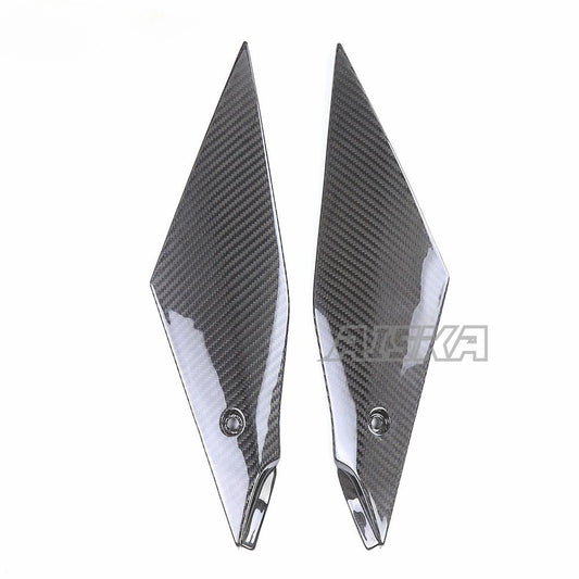 AISKA Fuel Tank Side Cover Fairing Panel Motorcycle Carbon Fiber Tank Side Panels for Yamaha R1 R1M 2020-2024