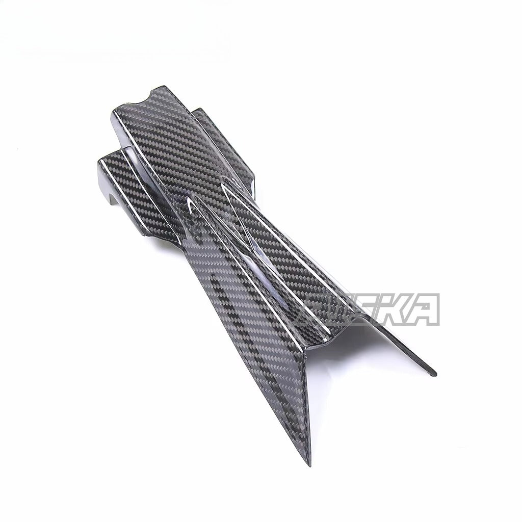 AISKA 100% 3K Pure All Dry Carbon Fiber Motorcycle Body Accessories Rear Seat Lower Cover Plate Fairing for Aprilia RSV4 Tuono V4 2021+