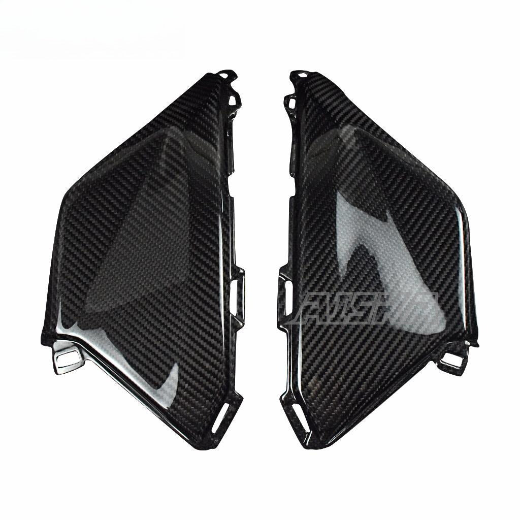 AISKA 3K Dry Carbon Fiber Motorcycle Fuel Tank Side Knee Grip Panels for Honda CBR1000RR 2017-2024