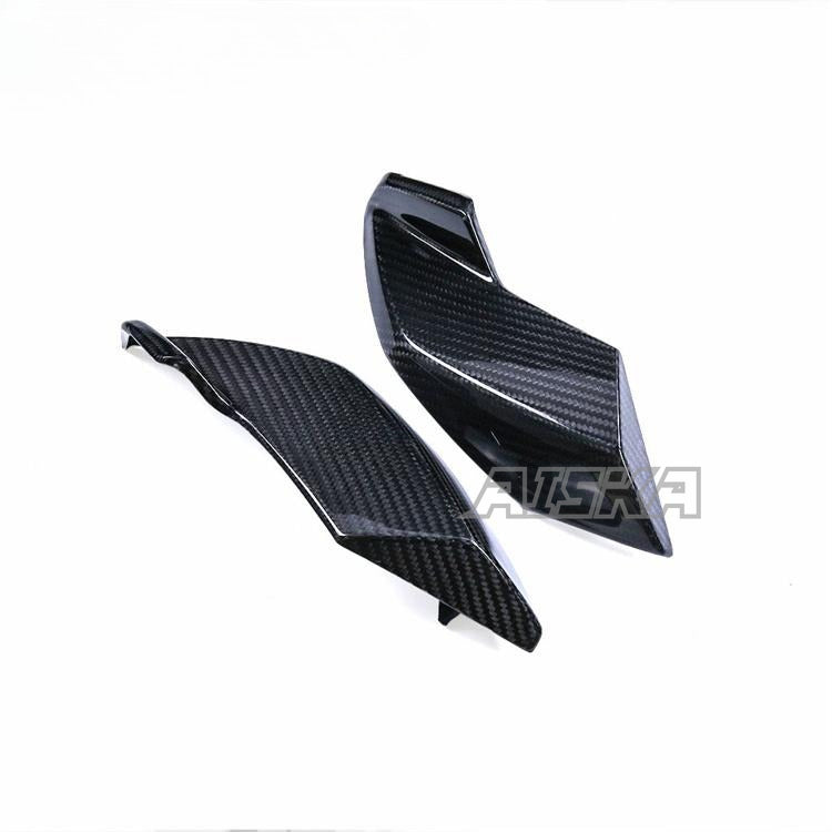 AISKA 100% 3K Twill Weave Motorcycle Carbon Fiber Accessories Front Lower Side Fairings for BMW S1000R 2021-2024