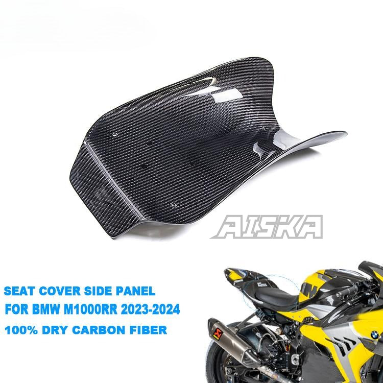 AISKA Carbon Fiber M1000RR Fairings Motorcycle Seat Cover Side Panel Fairing for BMW M1000RR 2023 2024