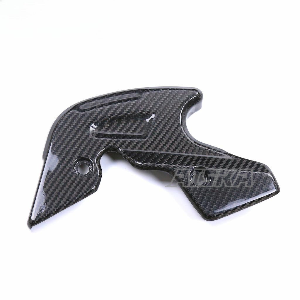 AISKA  3K Dry Carbon Fiber Motorcycle  Accessories Left Side Sprocket Cover Fairing for Suzuki hayabusa GSX1300R 2021-2025