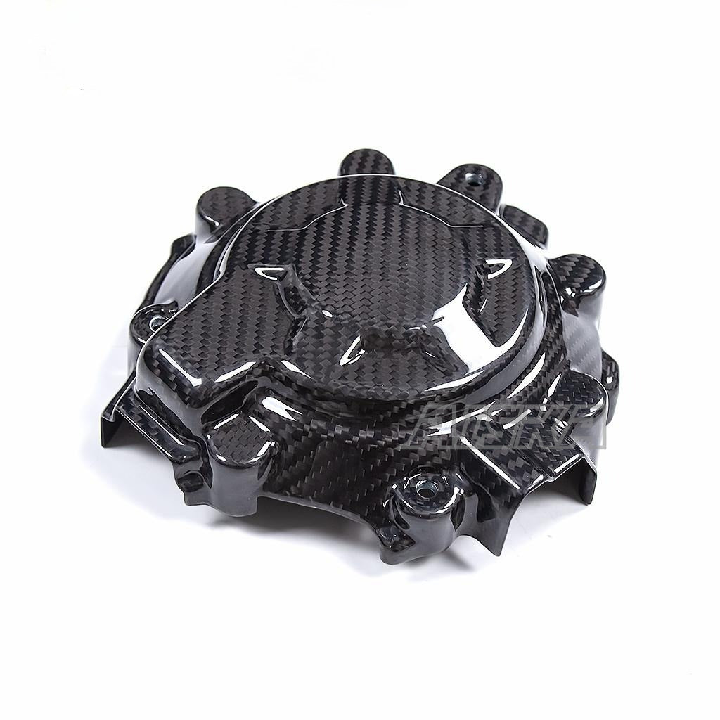 AISKA 100% 3K Dry Carbon Fiber Motorcycle Engine Cover for BMW S1000RR S1000R 2023 2024 2025