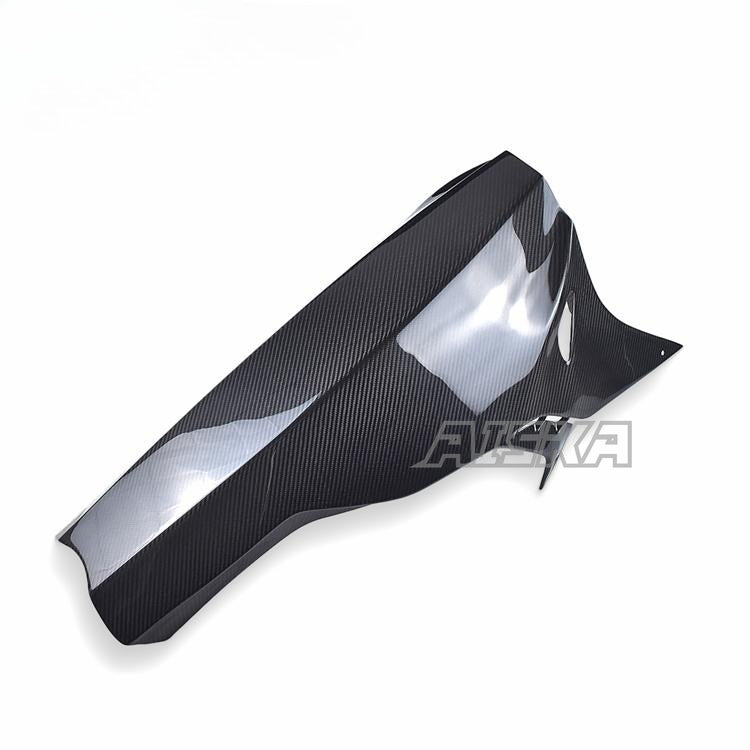 AISKA Motorcycle Accessories Twill Weave 100% Carbon Fiber Lower Bottom Belly Pan Panel Cowl Fairing for BMW S1000RR 2015-2018