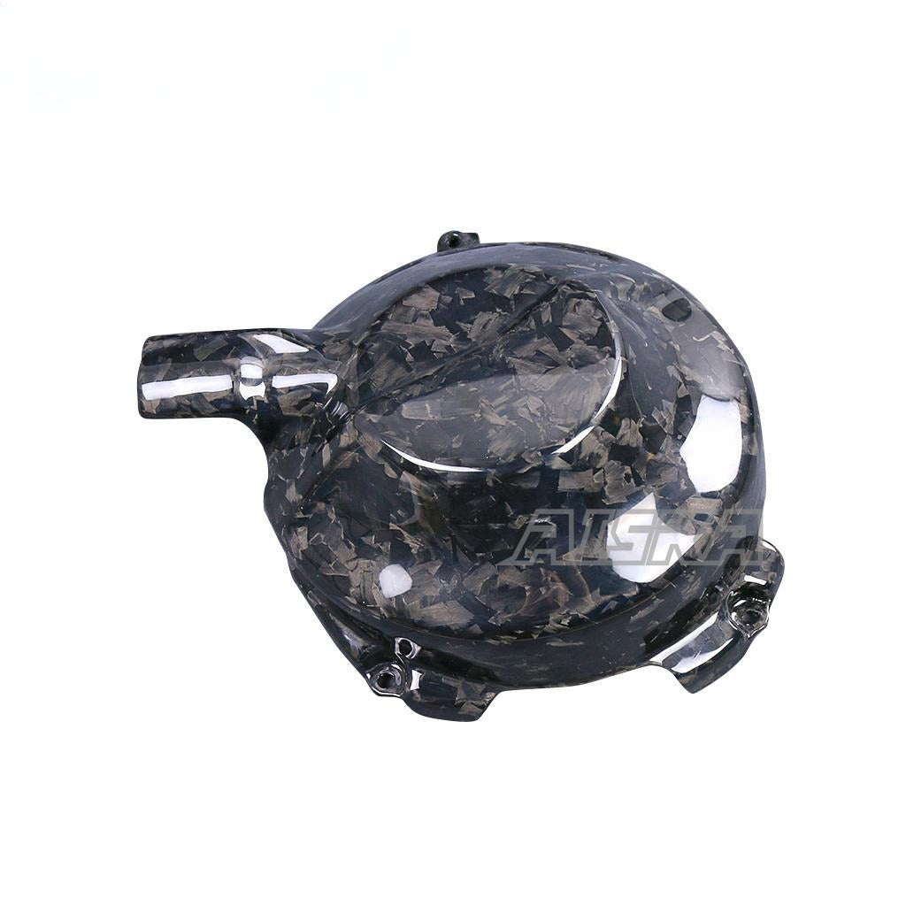 AISKA 100% 3K Carbon Fiber Motorcycle Modification Engine Cover Protection Cover for Yamaha MT09 FZ09 2021-2023