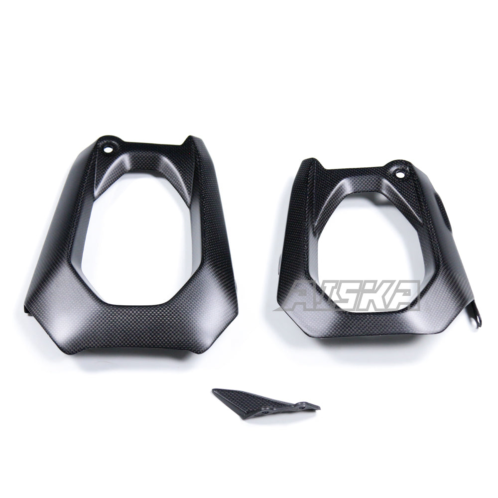 AISKA New 100% 3K Full Dry Carbon Fiber Motorcycle Full Swingarm Cover Protector for Ducati Panigale V4 V4S 2025