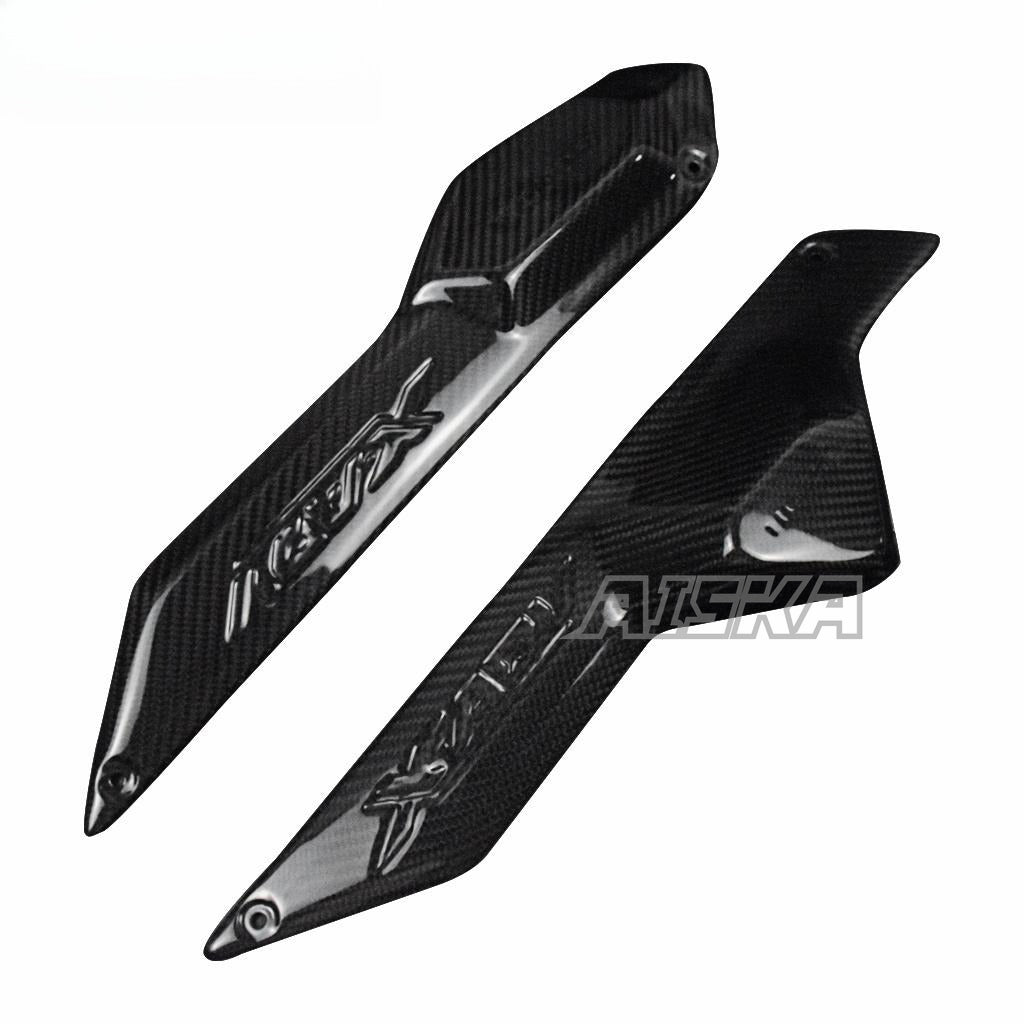 AISKA 3K Full Dry Carbon Fiber Motorcycle Accessories Footrest Side Panels Side Trim Covers for Honda XADV 750 2017 2018 2019