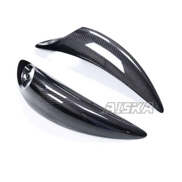 AISKA 100% 3K Carbon Fiber Motorcycle Rear Side Seat Section Panel Fairings for Suzuki GSX1300 R Hayabusa Gen2 2008-2020
