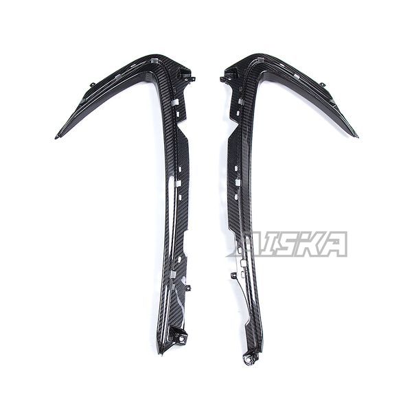 AISKA 100% Dry Carbon Fiber Motorcycle Instead Chrome Stripes Side Vents Fairing for Suzuki GSX1300R Hayabusa Gen3 2021-2025
