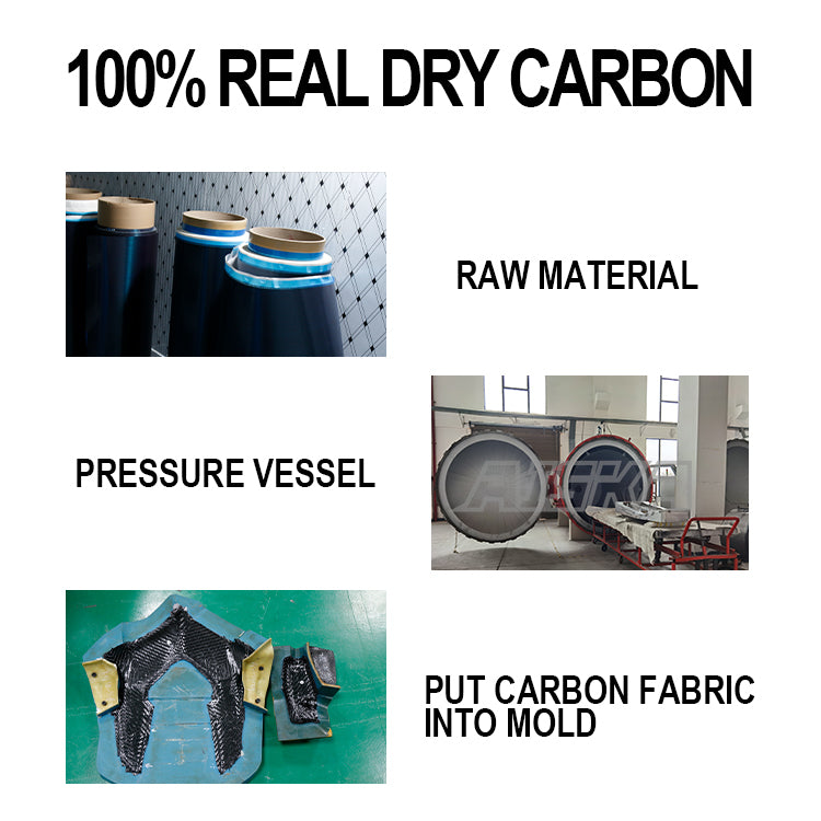 AISKA 100% 3K Carbon Fiber Motorcycle Front Upper Fairing for Suzuki GSX1300 R Hayabusa Gen2 2008-2020