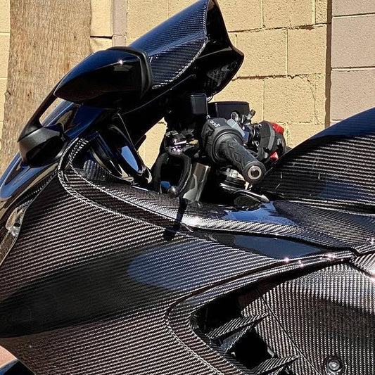 AISKA Suzuki hayabusa GSX1300R 2021-2025 Carbon Fiber Inner Fairing brackets