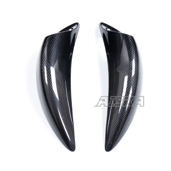AISKA 100% 3K Carbon Fiber Motorcycle Rear Side Seat Section Panel Fairings for Suzuki GSX1300 R Hayabusa Gen2 2008-2020