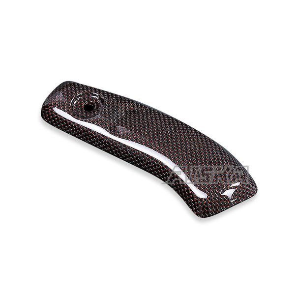 AISKA Dry Carbon Fiber Motorcycle Exhaust Pipe Cover Muffler Heat Shield Guard for Honda CBR1000RR-R 2021 2022 2023 2024