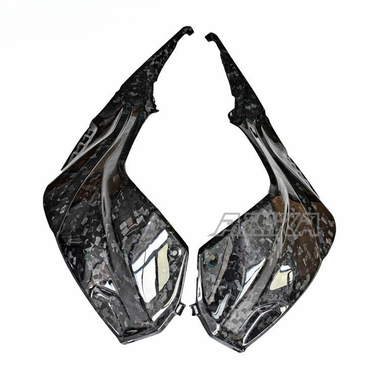 AISKA 100% 3K Carbon Fiber Motorcycle Fully Enclosed Fuel Tank Side Panel Fairing for BMW S1000RR S1000R M1000RR 2019-2025