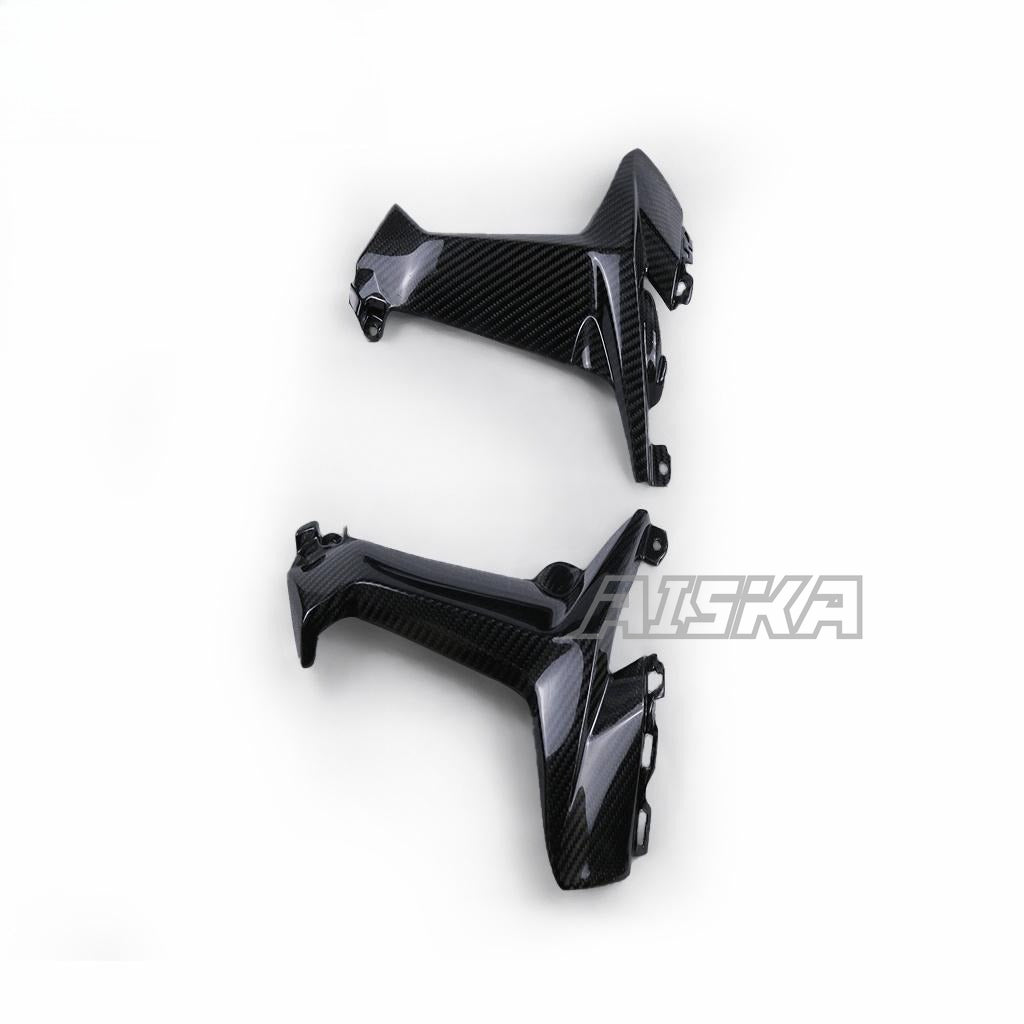 AISKA Dry Carbon Fiber Motorcycle Front Side Trim Frame Body Cover Panel Fairing Engine Side Panel for Honda CBR1000RR 2017-2024