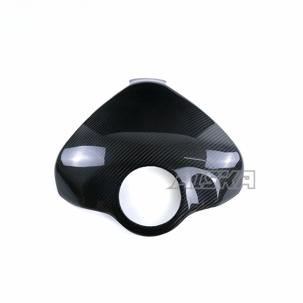 AISKA Motorcycle Carbon Fuel Tank Cover Shroud Fairing Part Kit Carbon Fiber Full Tank Cover for Yamaha R3 2022 2023 2024