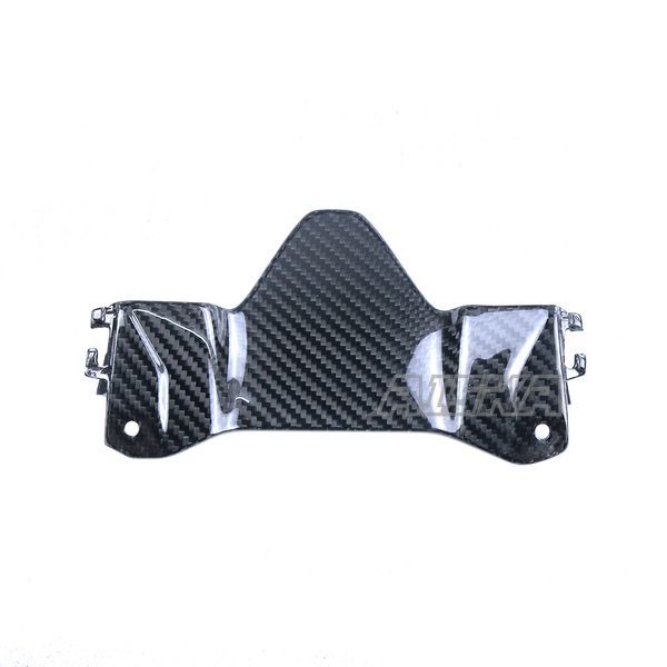 AISKA 3K Dry Carbon Fiber Motorcycle Accessories Front Headlight Lower Beak Cowl Cover Fairing for Kawasaki Z900 2020-2024