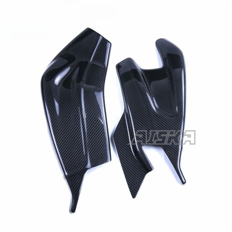 AISKA Twill Wave Dry Carbon Motorcycle Frame Cover Chain Protection Swingarm Covers Guards for BMW S1000RR 2015-2018