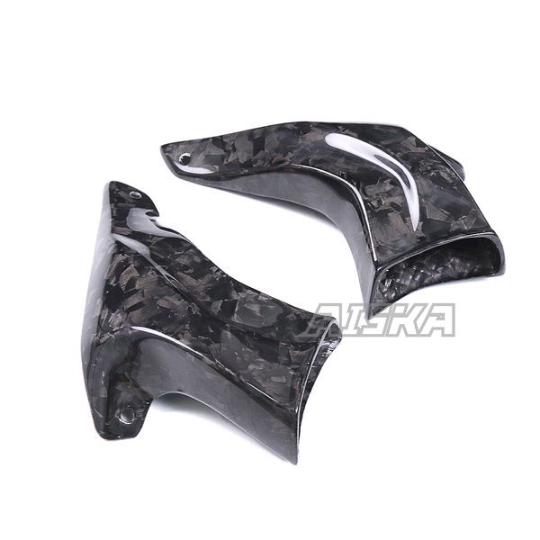 AISKA 100% Carbon Fiber Motorcycle Accessories AIR GUIDE RADIATOR for Ducati Streetfighter V4