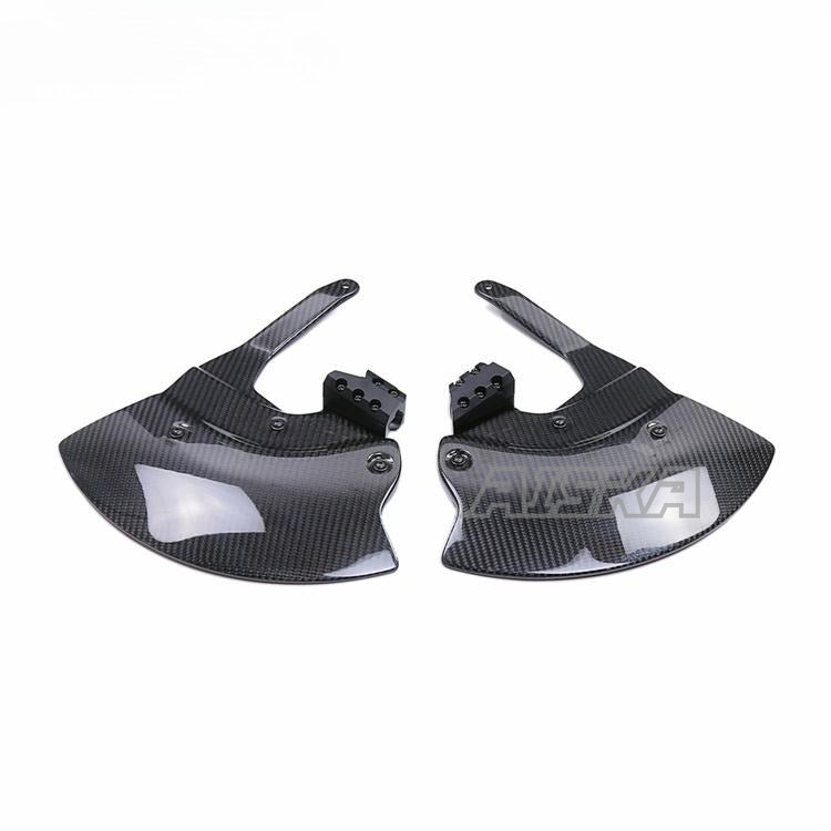 AISKA Carbon Fiber Motorcycle Aero Disc Rotor Covers for BMW M1000RR 2023-2025 S1000RR 2019-2025 S1000XR 2021-2025  S1000R M1000R 2021-2025