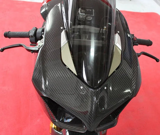 AISKA Ducati Panigale V4 V4S V4R 2018-2024 Carbon Fiber Nose Cowl