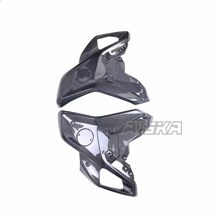 AISKA 100% 3K Full Dry Carbon Fiber Motorcycle Tank Lower Side Panels Fairing Kit for BMW R1200GS 2020+