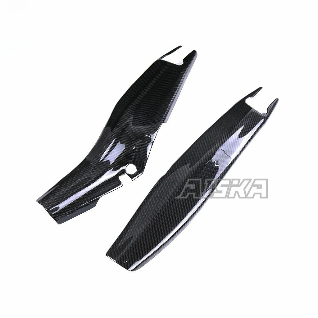 AISKA Motorcycle 3K Dry Carbon Fiber Rear Swingarm Swing Arm Cover Panel Cowling Protectors for Honda CB650R CBR650R 2019+