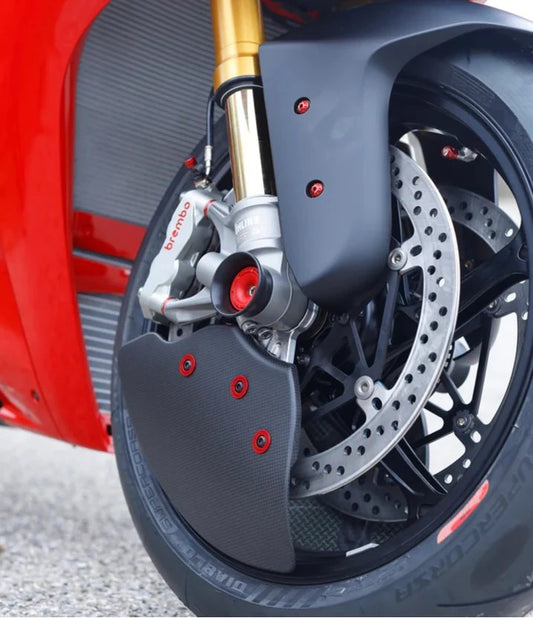 AISKA Dry Carbon Fiber Racing  GP EVO Front Brake Rotor Cooling Ducts for Ducati Panigale/Streetfighter V4/V2/1299/1199/959/899 2022+