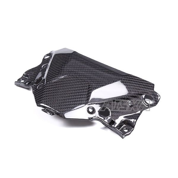 AISKA 3K Dry Carbon Fiber Motorcycle Dash Cluster Speedometer Cover Cowl for Kawasaki Ninja ZX-6R 2019-2024