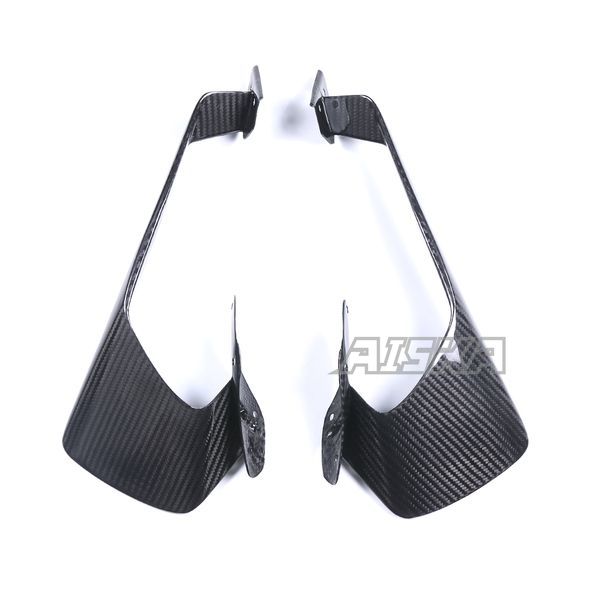 AISKA R1 2025 Carbon Winglets 3K Dry Carbon Fiber Motorcycle Body Parts Fairings Winglets for Yamaha R1 R1M 2025
