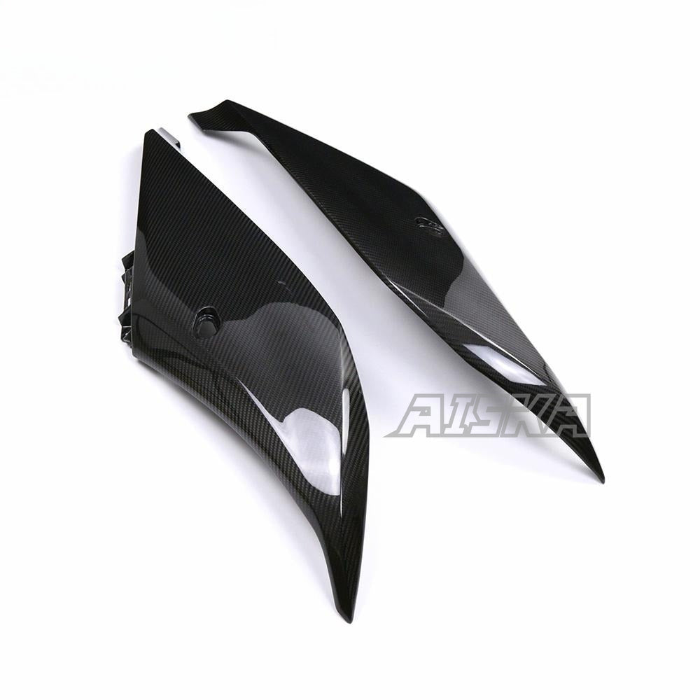 AISKA R3 Motorcycle Carbon Fiber Side Panels Modified Accessories Front Tank Side Fairing for Yamaha R3 2022 2023 2024