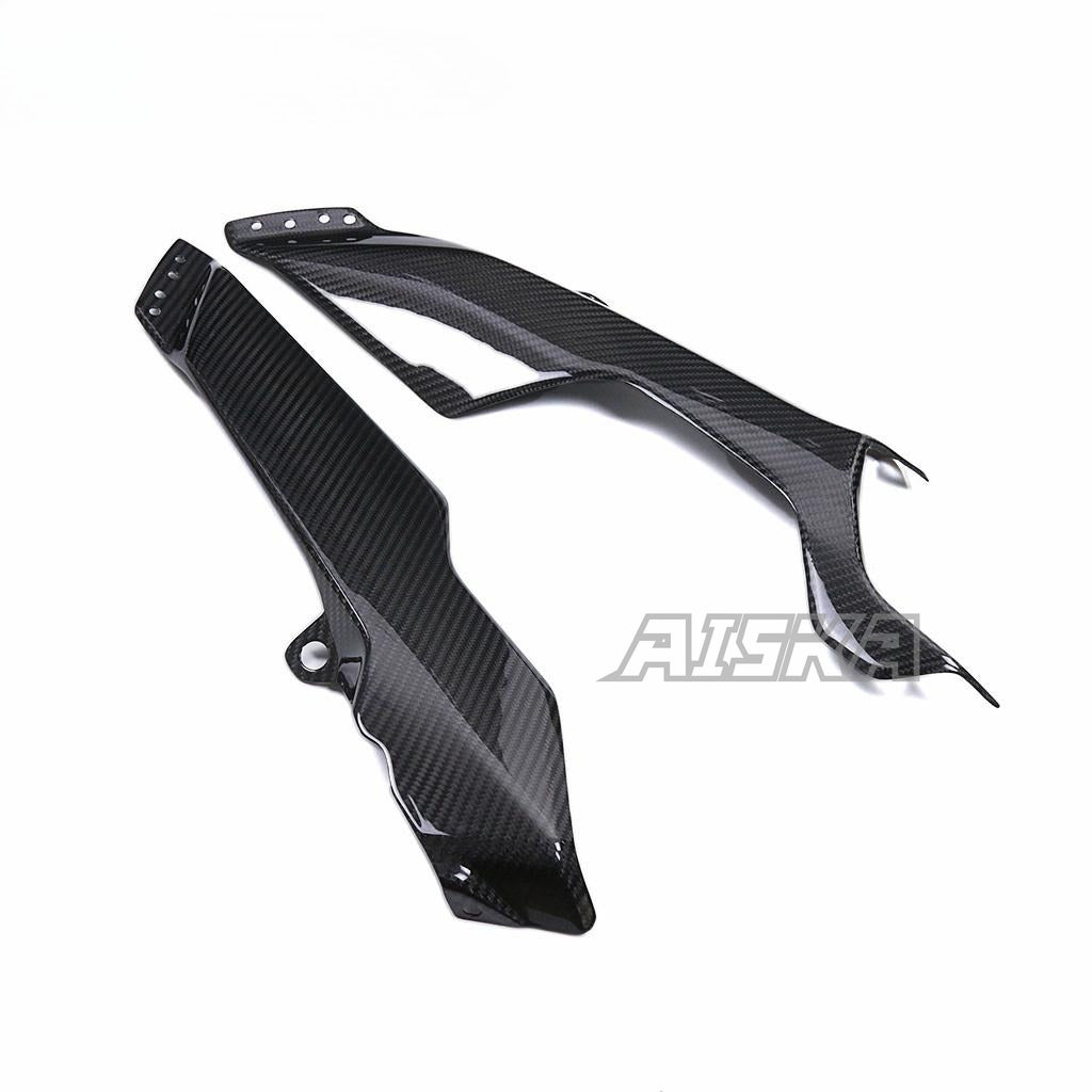 AISKA R7 Carbon Fiber Lower Fairing Motorcycle Carbon Fiber Lower Bottom Oil Belly Pan Fairing for Yamaha R7 2022 2023 2024